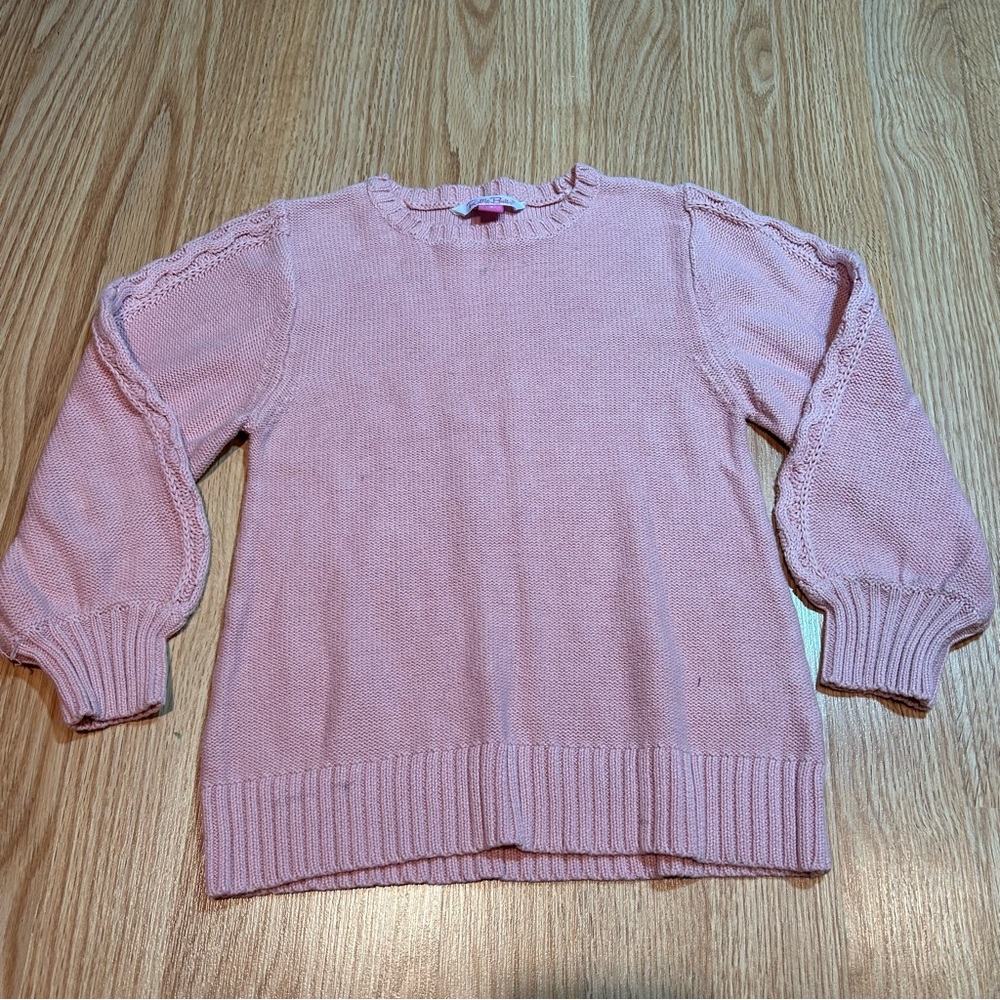 RuffleButts pink sweater‎ 5